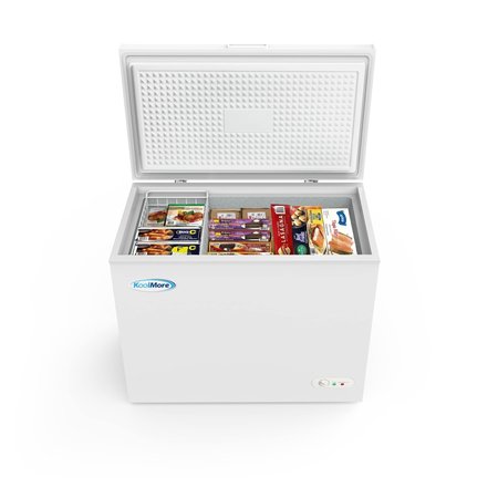 Koolmore Comercial Deep Chest Freezer with Two Wire Basket, 7 cu. ft. Food and Meat Storage SCF-7C